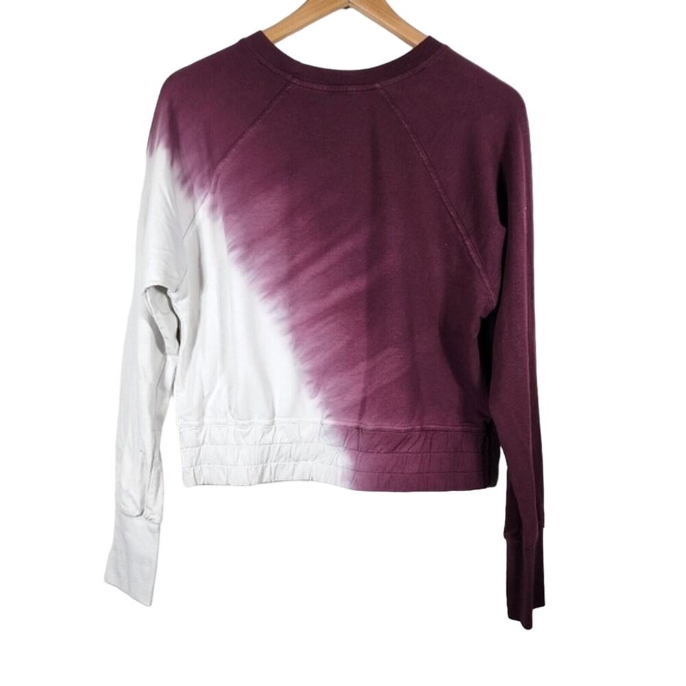 Purple and White Joylab Side Tie Dye Sweatshirt